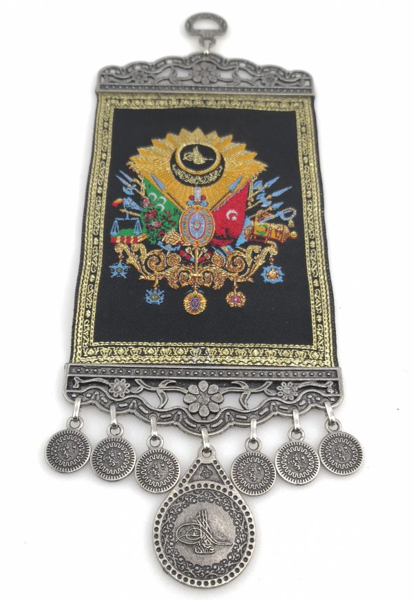 Handmade Symbol of Ottoman Empire - Alloy Wall Hanging Tugra - Image 5