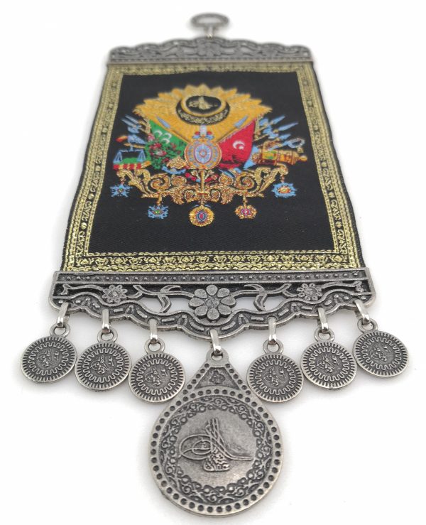 Handmade Symbol of Ottoman Empire - Alloy Wall Hanging Tugra - Image 6