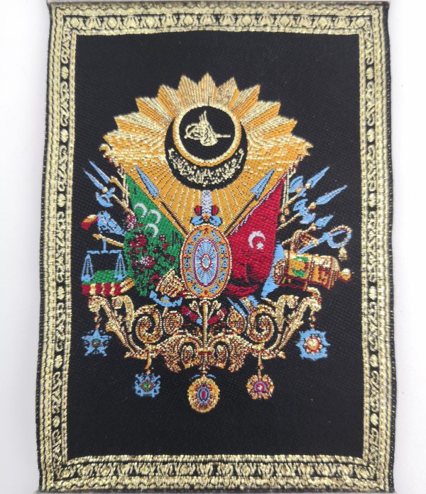 Handmade Symbol of Ottoman Empire - Alloy Wall Hanging Tugra - Image 3