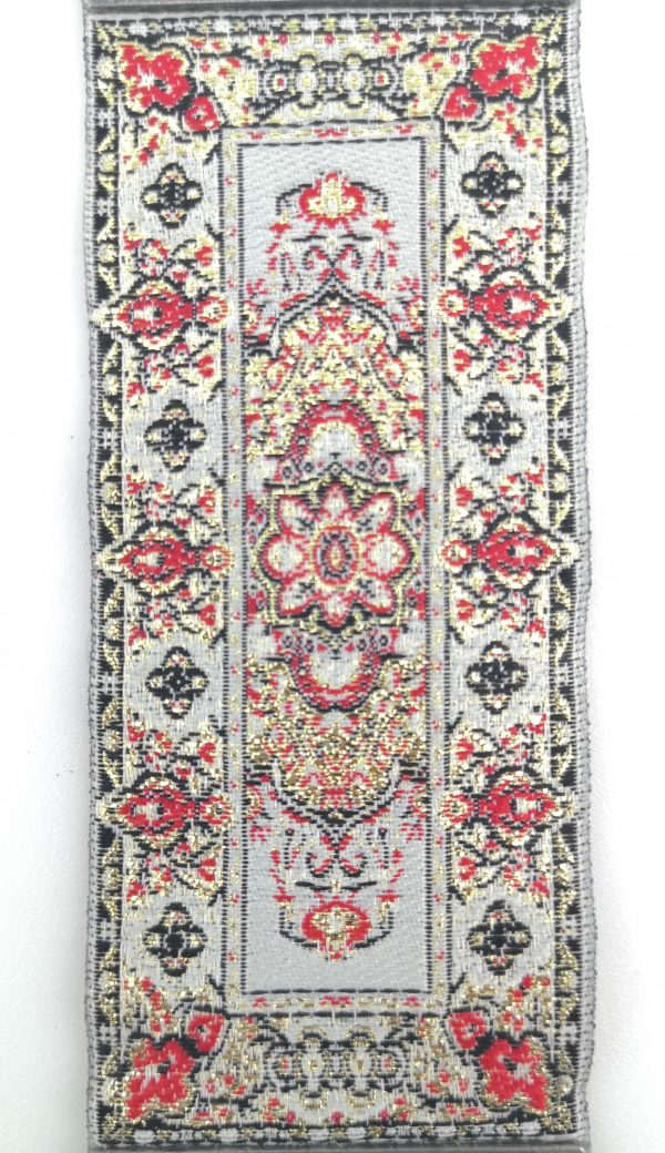 Handmade Turkish Carpet Wall Hanging - Evil Eye - Nazar Alloy - Image 3