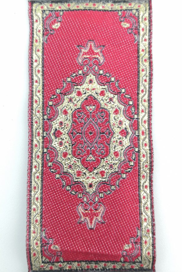 Handmade Turkish Carpet Wall Hanging - Evil Eye - Nazar Alloy - Image 3