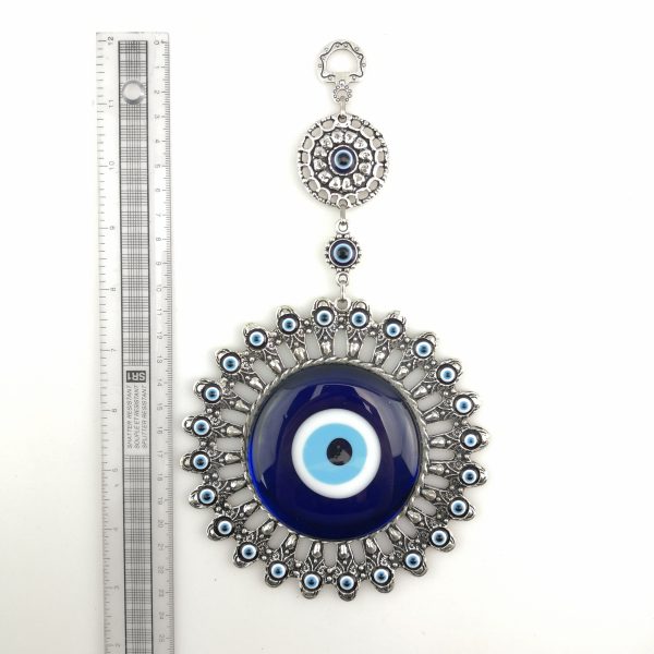 Handmade Wall Hanging - Evil Eye - Nazar Alloy - Image 4