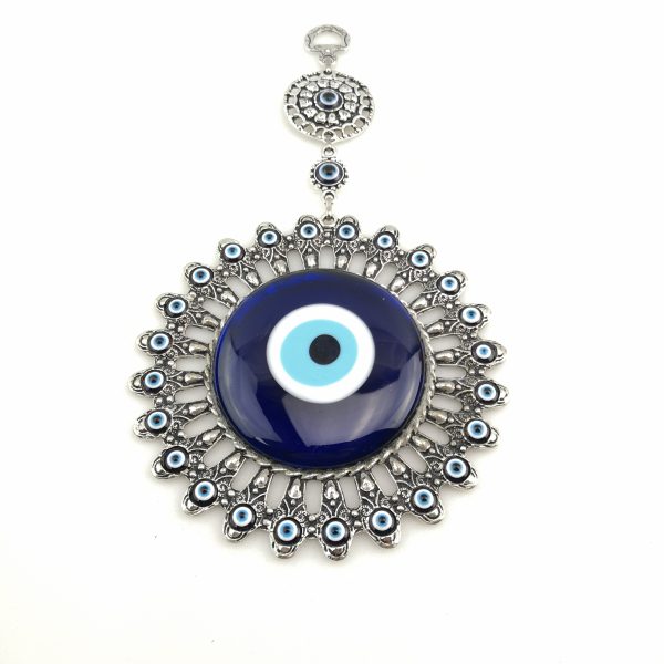 Handmade Wall Hanging - Evil Eye - Nazar Alloy - Image 5