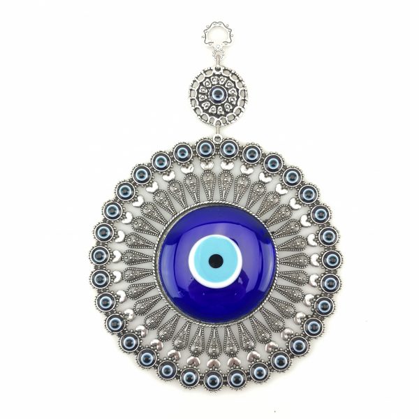 Handmade Wall Hanging - Evil Eye - Nazar Alloy