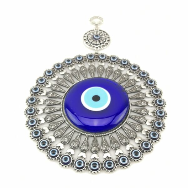 Handmade Wall Hanging - Evil Eye - Nazar Alloy - Image 4