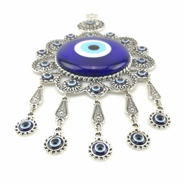 Handmade Wall Hanging - Evil Eye - Nazar Alloy - Image 3