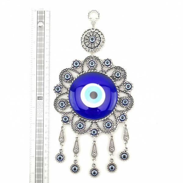 Handmade Wall Hanging - Evil Eye - Nazar Alloy - Image 5