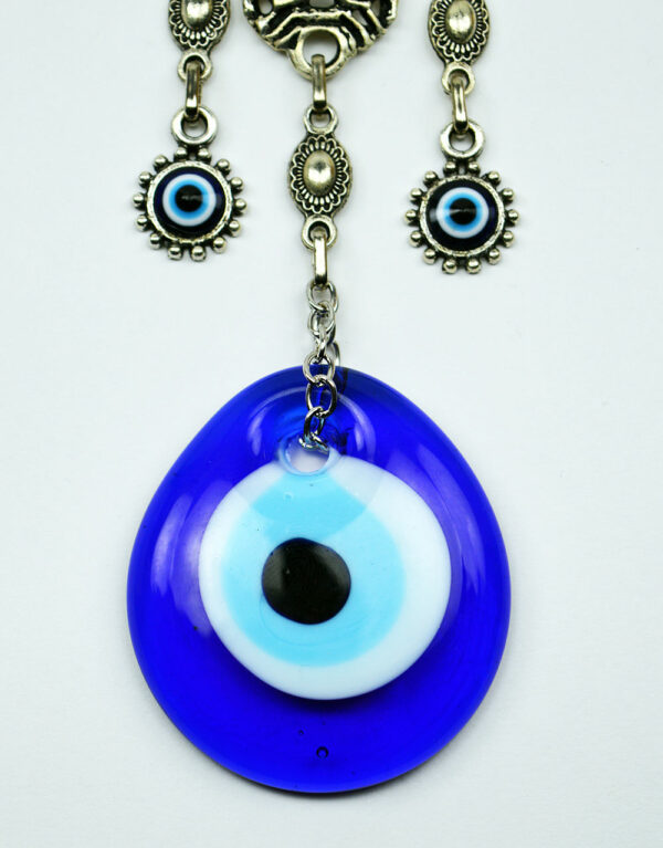 Owl Evil Eye – Nazar Alloy Wall Hanging - Image 5