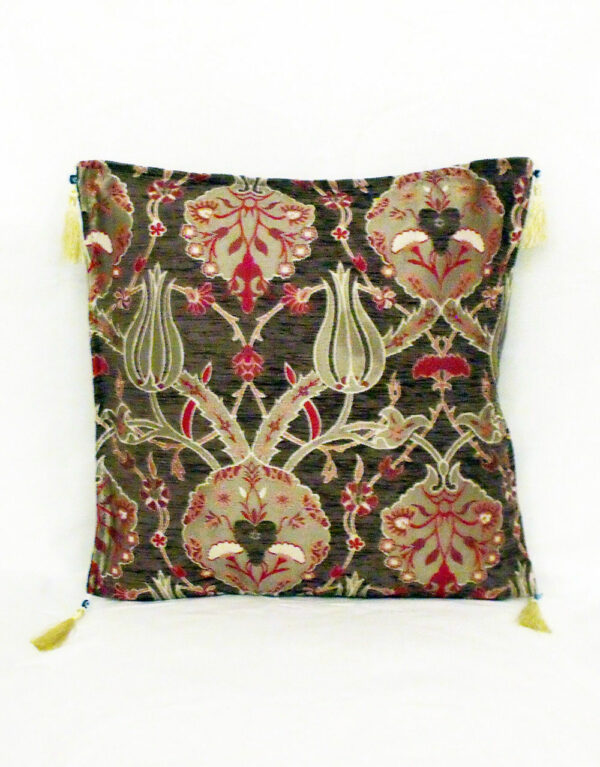 Anatolian Tulip Pattern Cushion Cover – Single Sided