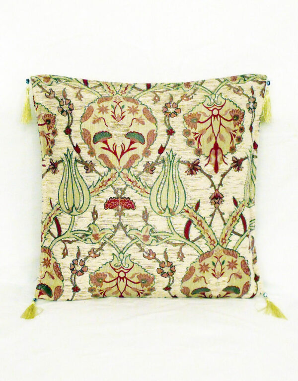 Anatolian Tulip Pattern Cushion Cover