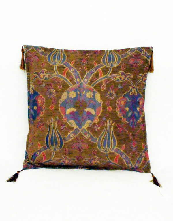 Anatolian Tulip Pattern Cushion Cover – Single Sided